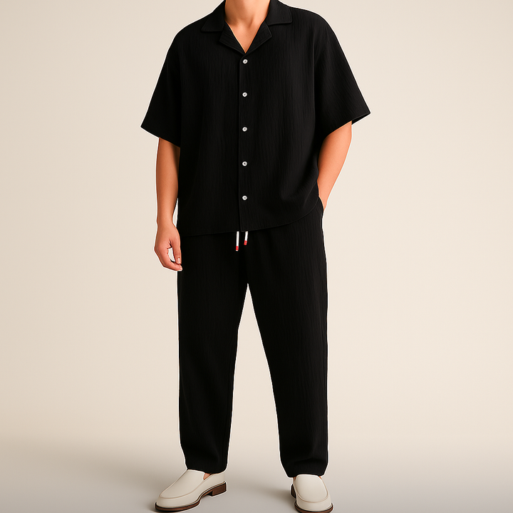 Cavari Oversized Linen Set