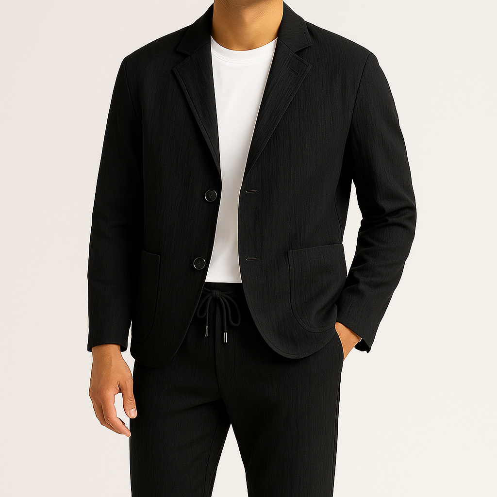 Alvari Linen Blazer Set