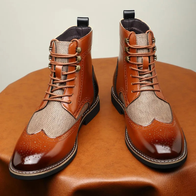 Aldric Leather Boots
