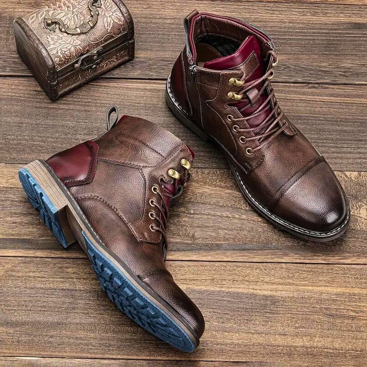 Frontier Leather Boots